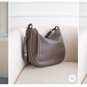 Elegant Brown Hobo Bag